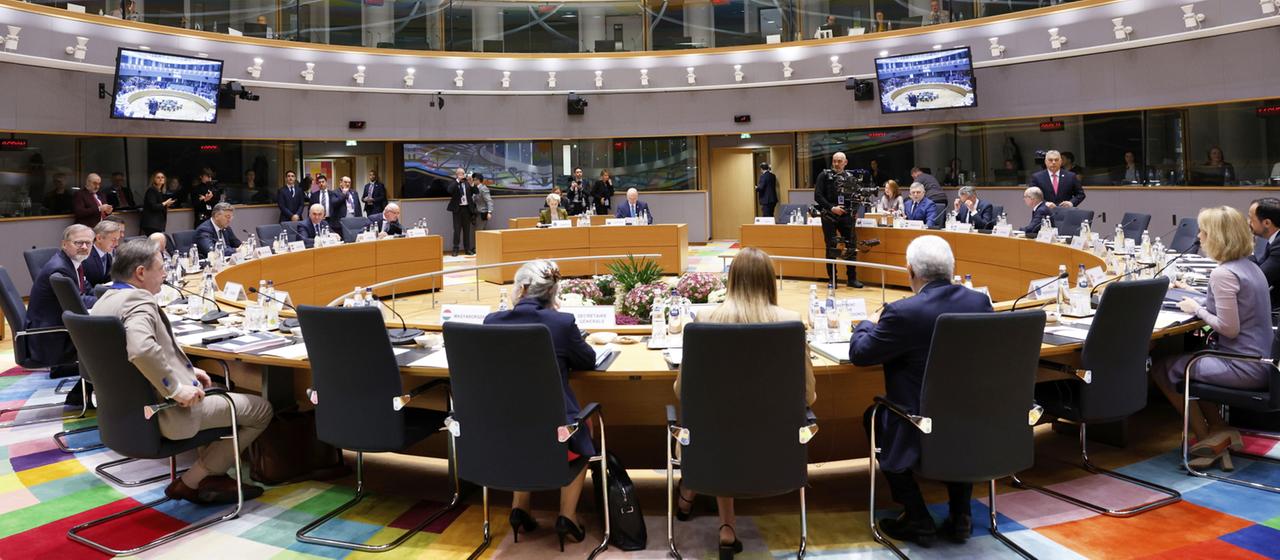 Sitzung beim EU-Gipfel