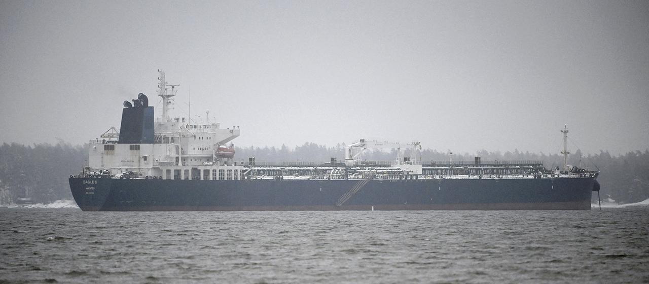 Der Öltanker "Eagle S"