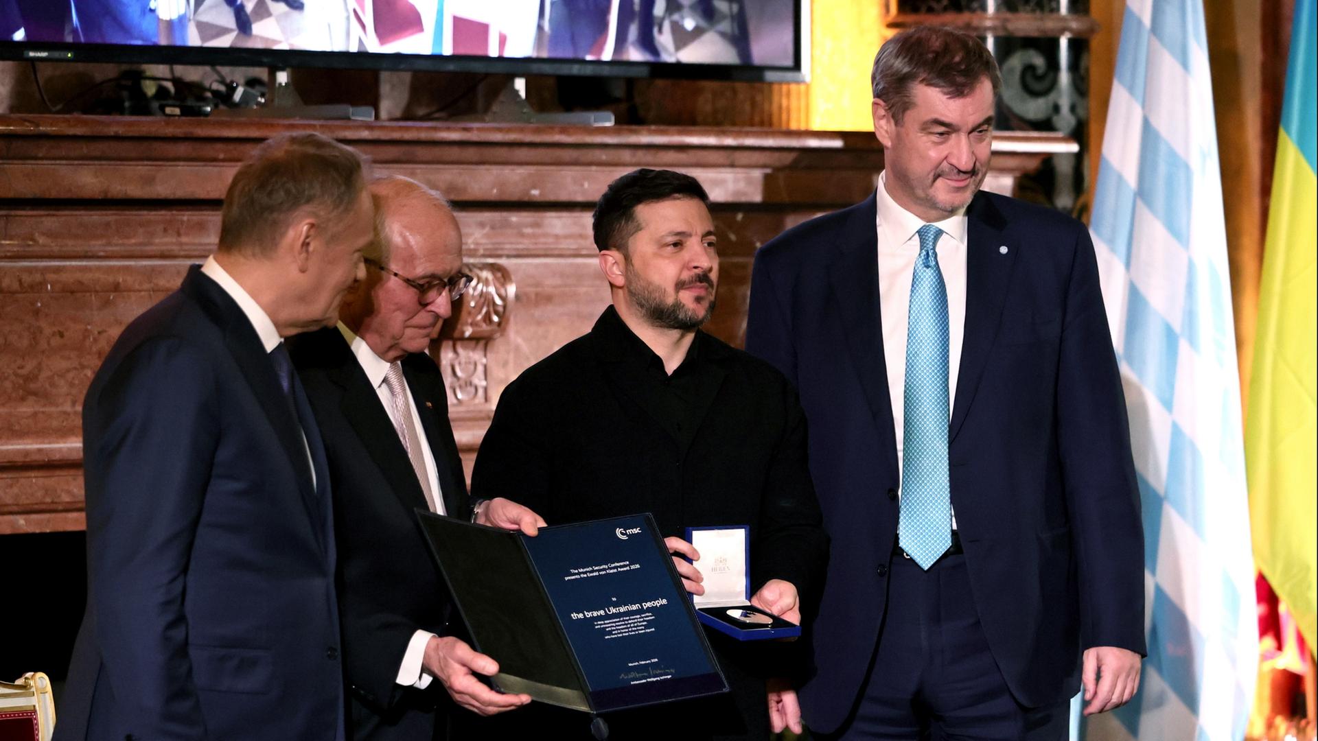 Sicherheitskonferenz: Ewald-von-Kleist-Preis für ukrainisches Volk