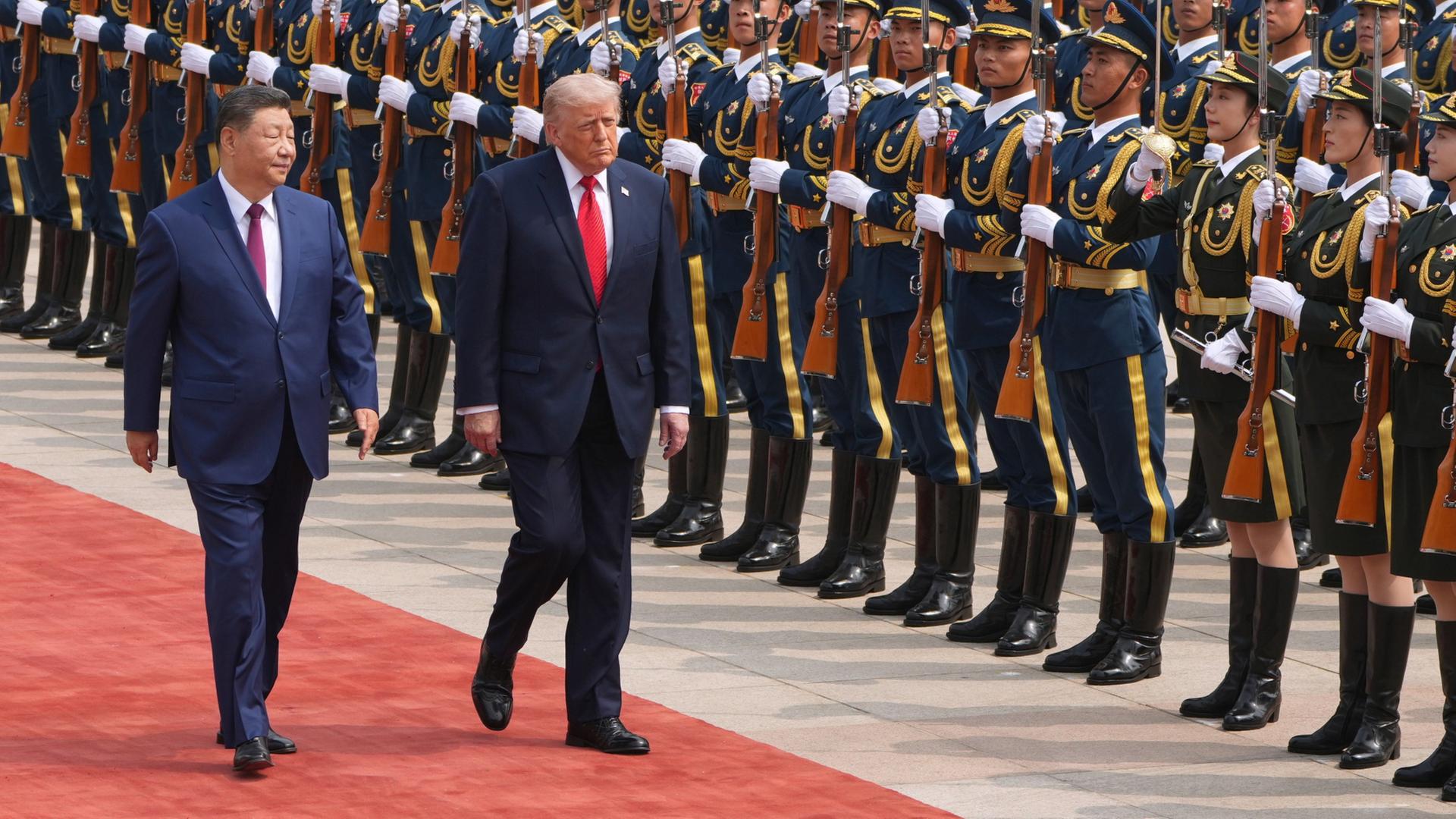 Trump und Xi sprechen in Peking: 